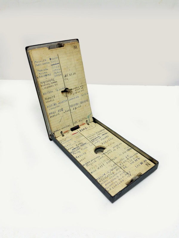 agenda telefono metal 2.4x16x10 1u